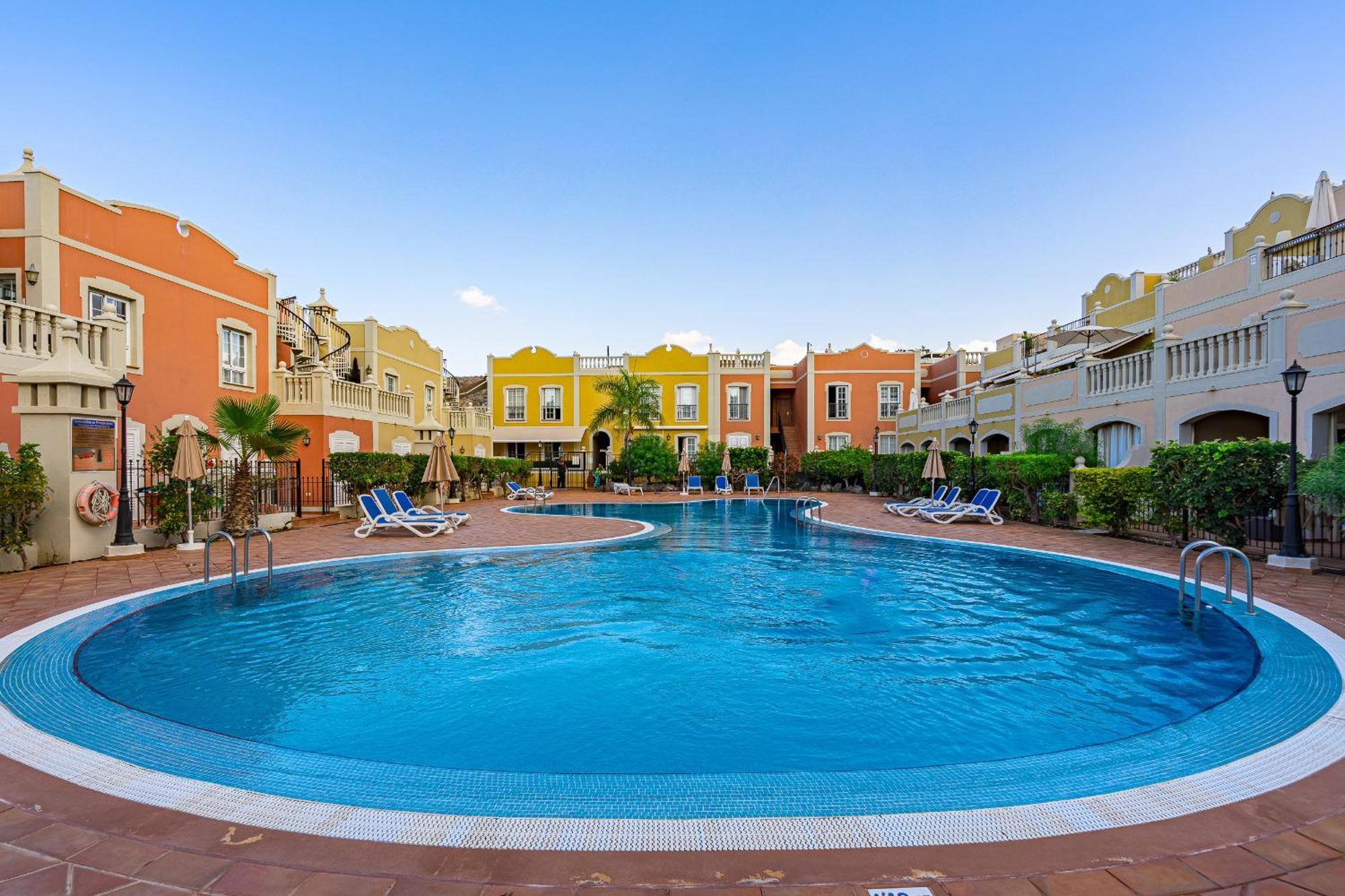 Paraiso Palm Mar Beautiful & Bright Renovated Apartment With Air Conditioning Exteriér fotografie